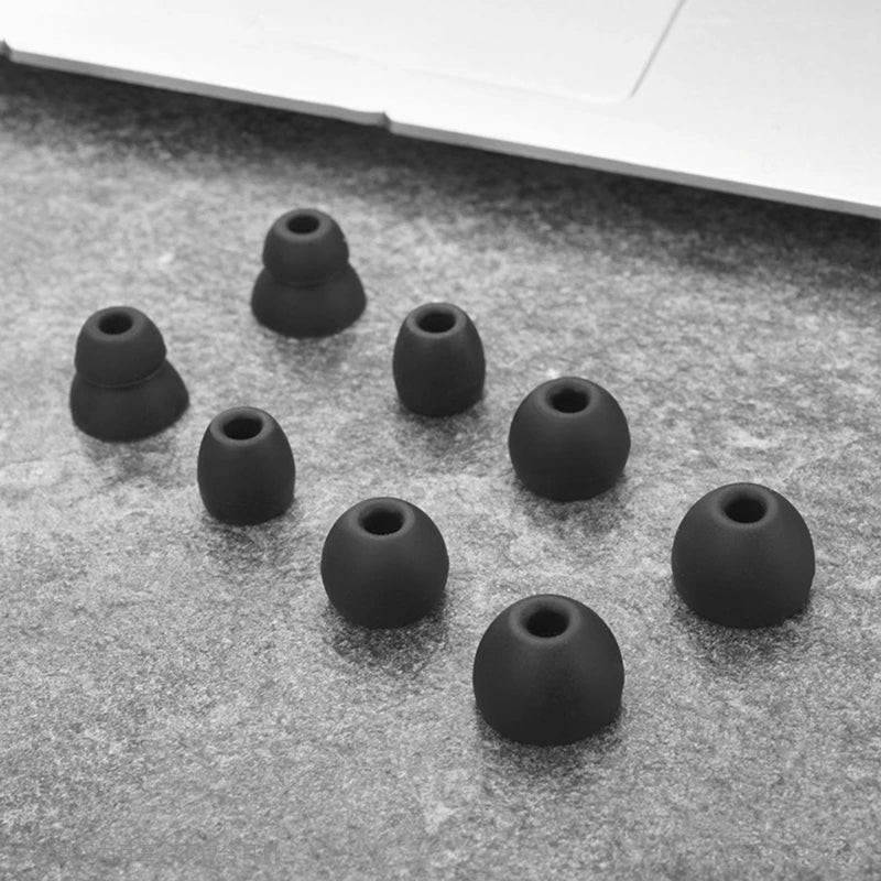 8Pcs Silicone In-Ear Bluetooth-compatible Earphone Case For Beats / X Covers Ear Caps Pads Bud Earbuds Eartips K1KF Quake