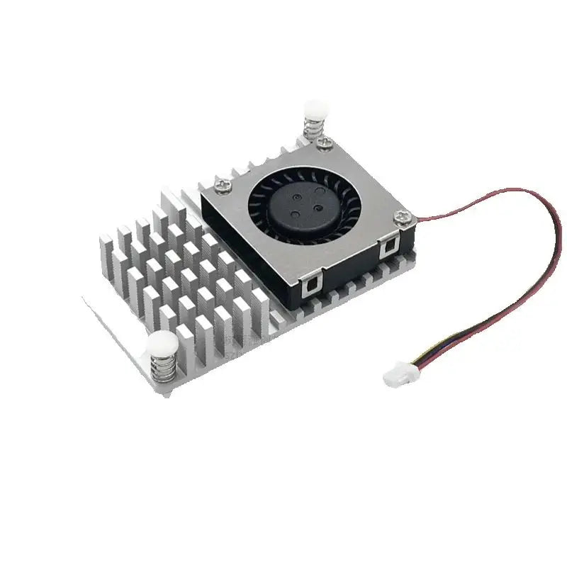 5th- generation radiator aluminum alloy heat sink Raspberry Pi 5 temperature controlled drum fan PWM speed regulation Quake