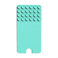 Foldable Phone Stand For Office Home And Travel Use With Nonslip Base Flexible Silicone Phone Stand K1KF Quake blue CN