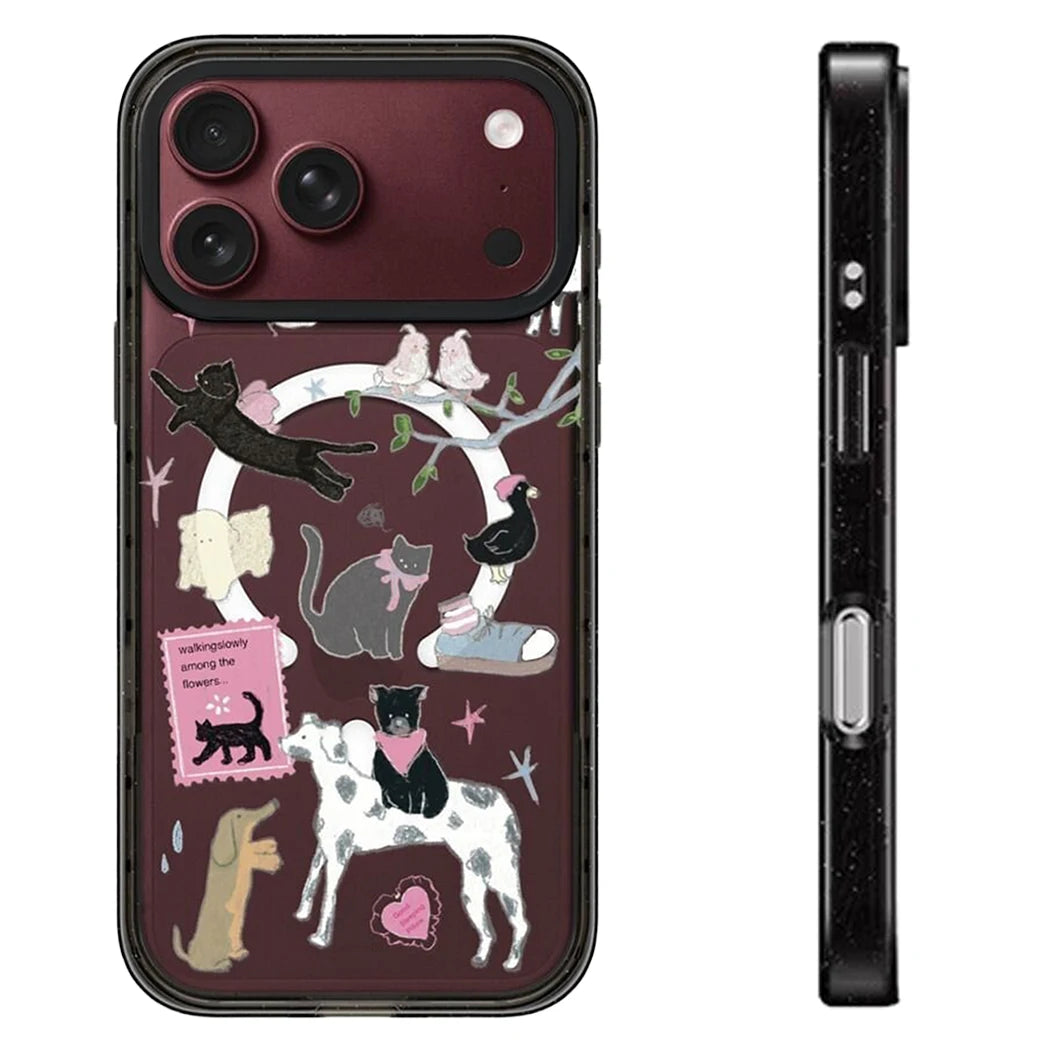 6091744 Impact Black Border Magnetic Case: Compatible with IPhone 18 17 16 15 14 13 Pro Max 18Pro Quake impact (no magsafe) 1 iPhone 13 Pro