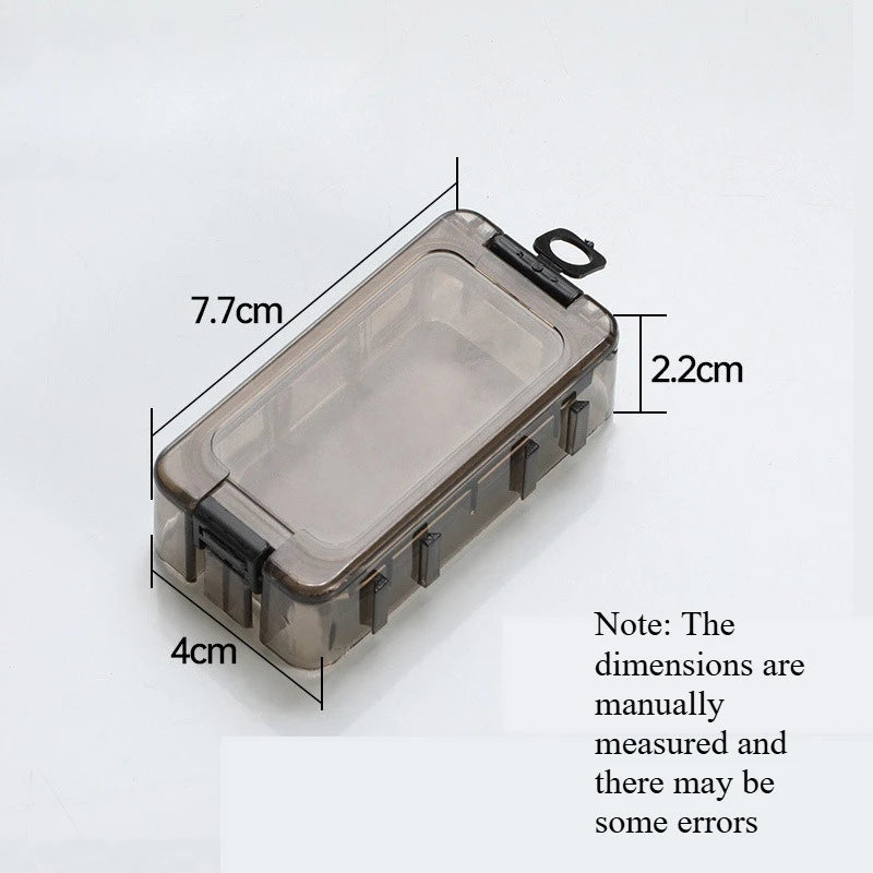 Connectable Fishing Tackle Box Modular Lure Bait Storage Case Waterproof Portable Hook Accessory Organizer for Fishing Quake 1 pc