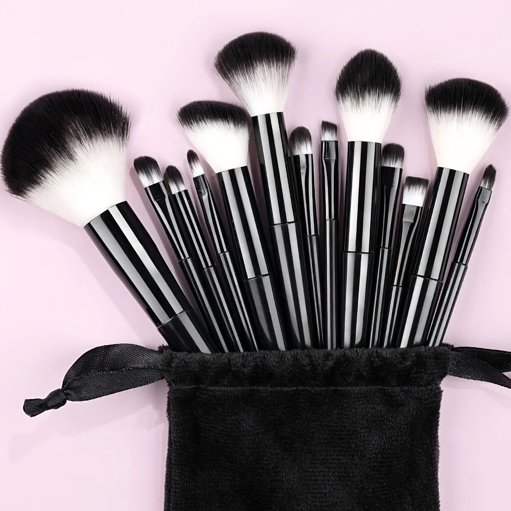 Makeup Brushes 8-29Pcs Makeup Kit Professional Women Cosmetic Soft Powder Brush Eyeshadow Foundation Full Set Travel Beauty Tool Quake 13pcs BW