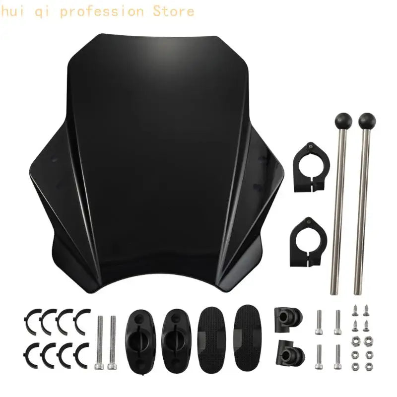 Weatherproof Effortless Setups Windscreen Motorbike Modified Accessories H8WE Quake Black China Mainland