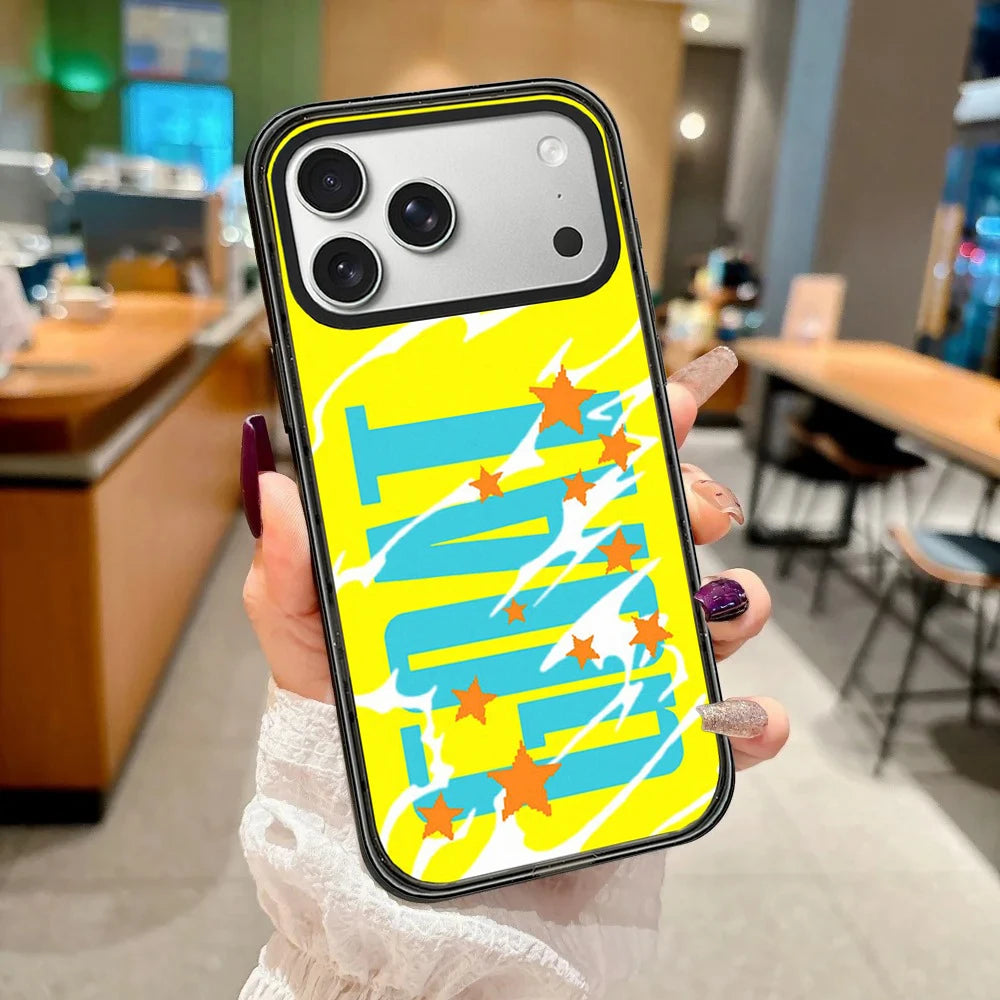 II Multicolor Pattern Impact Black Border Magnetic Case: Compatible with IPhone 18 17 16 15 14 13 Pro Max 18Pro Quake