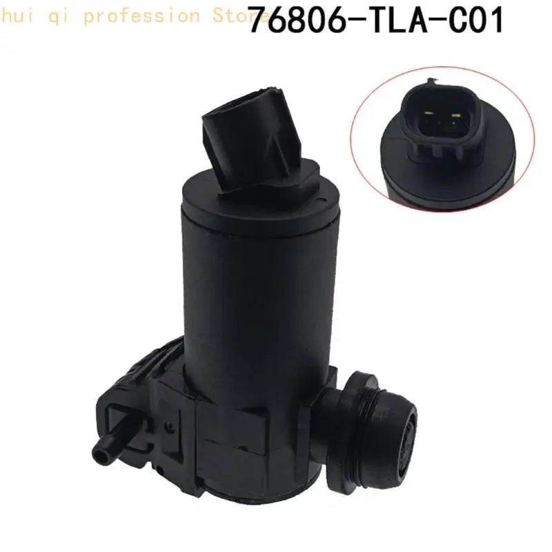 Windshield Washer Pump, 76806-TLA-C01 2 Pin Motor Unit for Repair Service H8WE Quake