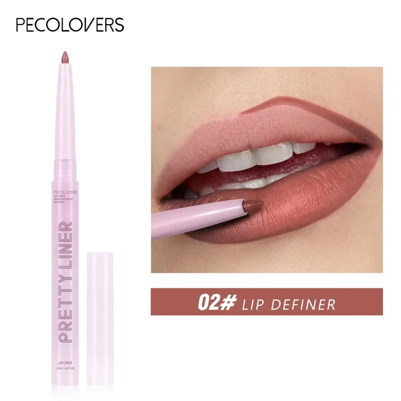 Purple Lip Line Pen Waterproof, Pollution -proof, Durable, Will Not Drop, Lasting Lip Line Pen, Lip Cosmetics Lip Pencil Quake 02