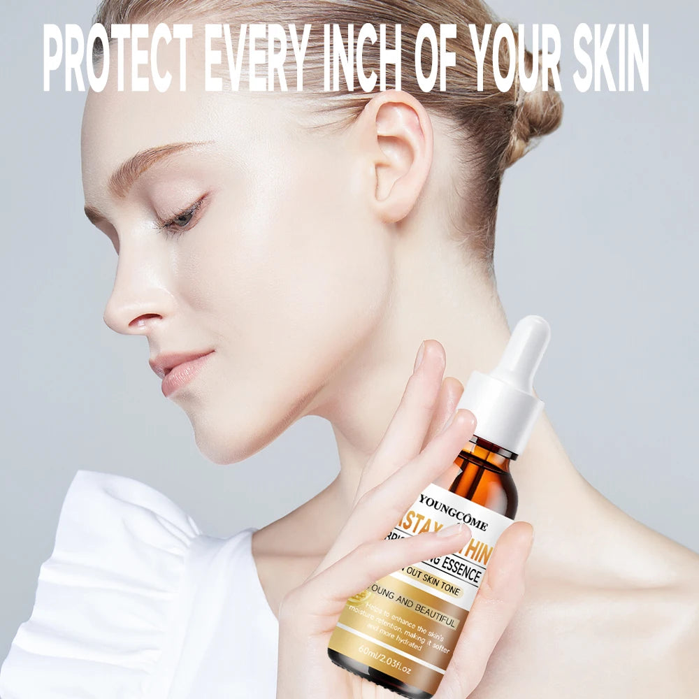 YOUNGCOME Astaxanthin firming and moisturizing essence,Smoothes wrinkles,Skin looks visibly younger 40ML/60ML Quake