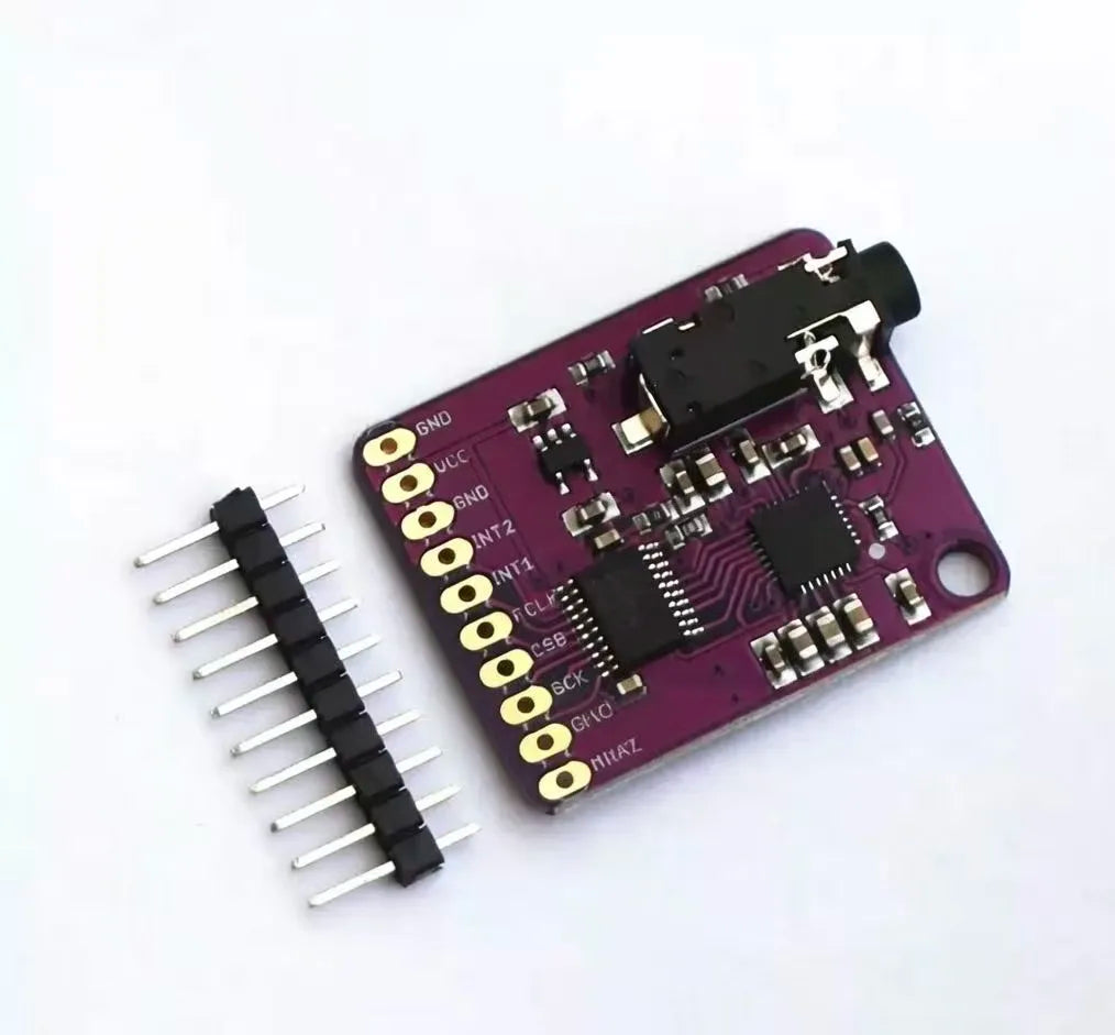 CJMCU-30003 MAX30003 single-channel biopotential simulation front-end AFE ECG R-R detection Quake PURPLE