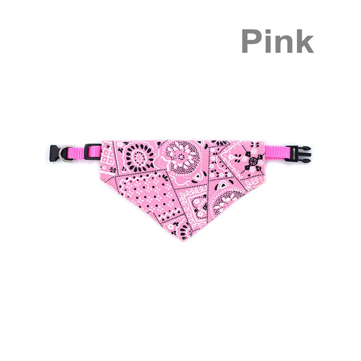 Dog Bandanas Large Pet Scarf Pet Cotton Plaid WashableBow ties Collar Cat Dog Scarf Large Dog Accessories Kerchief Quake pink-L