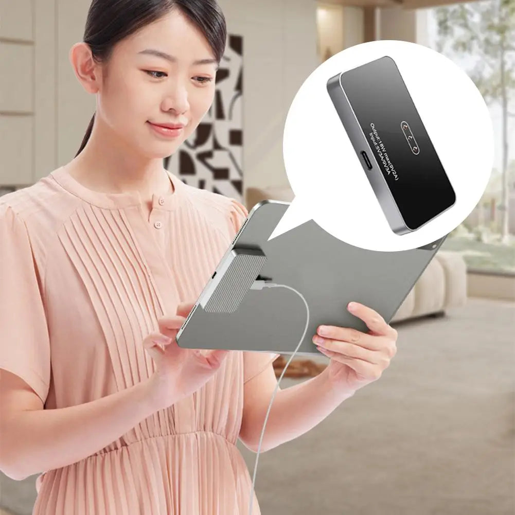 Magnetic Smart Connector Charger for iPad Pro 11"/13" Aluminum Alloy Fast Charging Module with Protective Case Accessories Quake