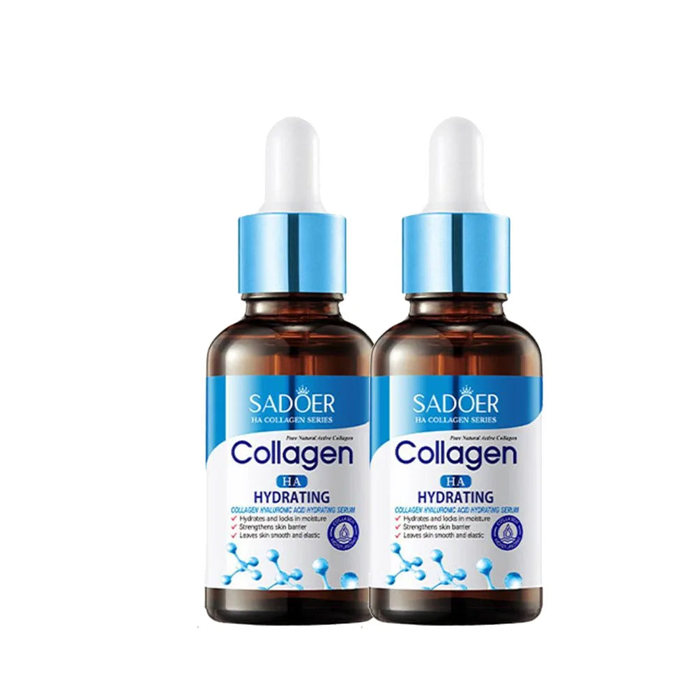 1/2/3/5pcs SADOER Collagen Face Serum skincare Facial Essence Liquid Anti-aging Moisturizing Nourishing Facial Serum Skin Care Quake 2PCS