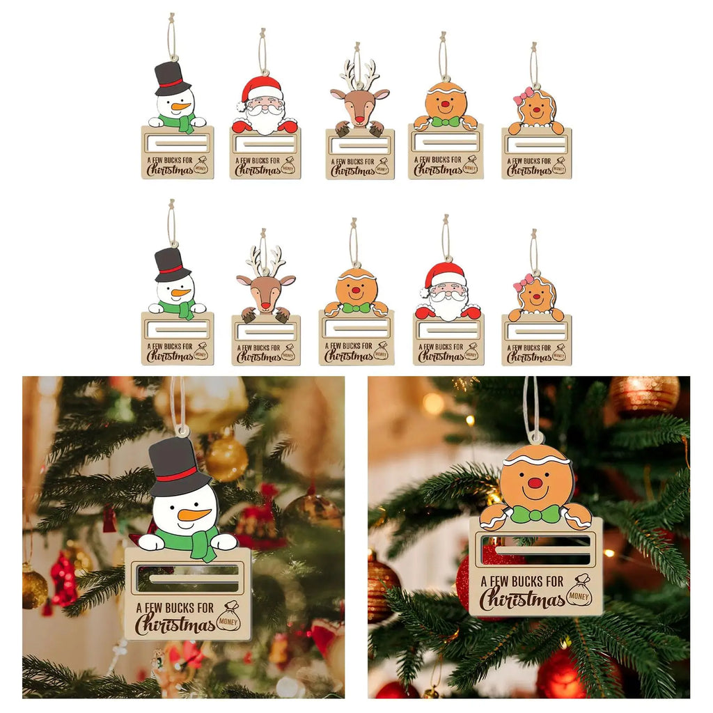 Christmas Money Holder Hanging Decorations Christmas Decor for Living Room Quake