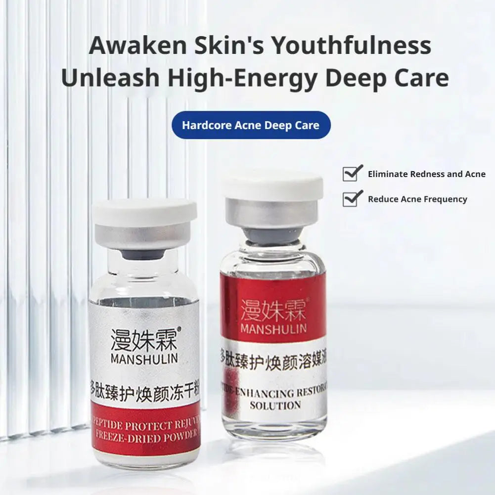 Polypeptide Protect Rejuvenate Freeze-Dried Powder Set Facial Hydrating Nourishing Skin Care Set Quake