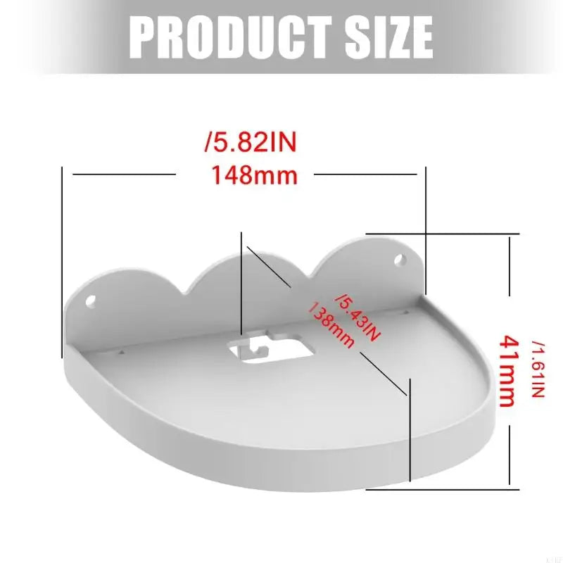Speakers Stand Wall Mount Holder ABS Speakers Bracket for Studio/ Speakers K1KF Quake