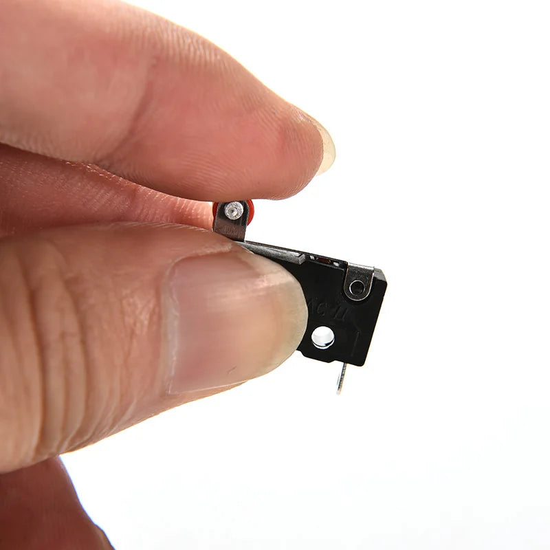 10Pcs Micro Roller Lever Arm Open Close Limit Switch KW12-3 PCB Micro Switch. Quake