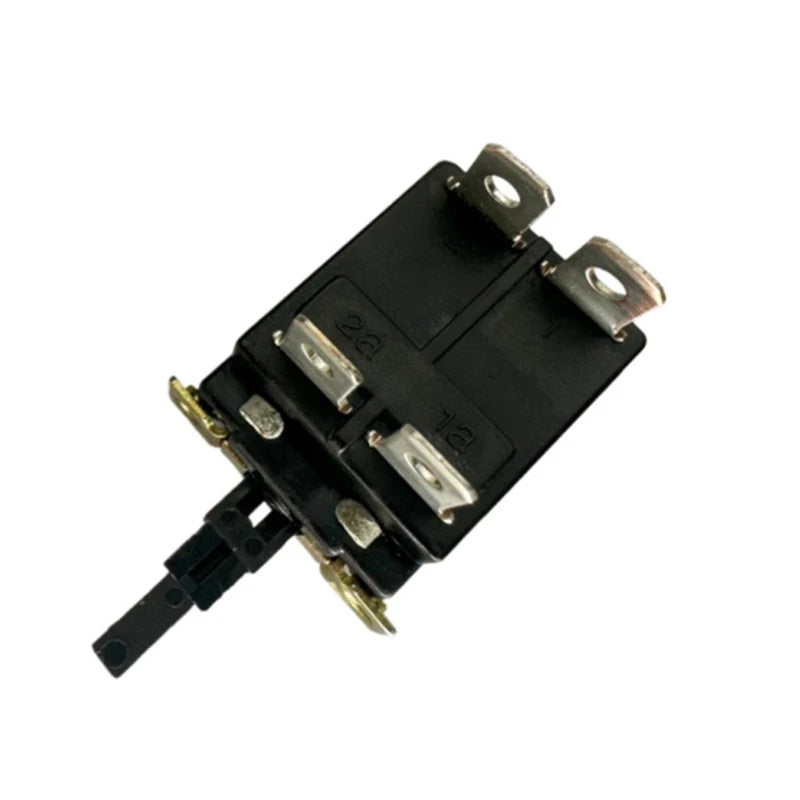 Press-to-Lock Power Button Component, 6A 250V Alternating Current with Latching Control, Molded Housing, and Metal Contact K1KF Quake CN