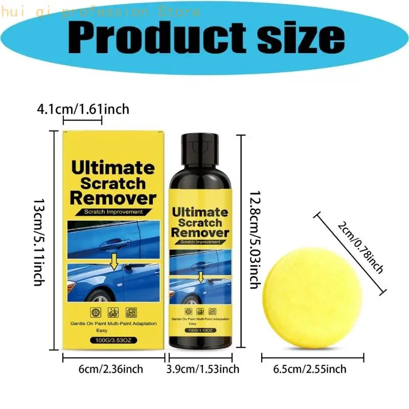 Car Scratch Removers Repair With Polishing Sponge Removes Light Scratches From Vehicle Paint For DIY Detailing H8WE Quake