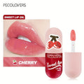 Strawberry Moisturizing Lip Gloss Peach Waterproof Glossy Long Lasting Not Sticky Natural Lip Tint Daily Makeup Lip Oil Primer Quake 03