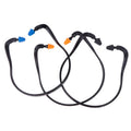 1PC Soft Silicone Head-mounted Earplugs Noise Reduction Ear Plugs for Sleeping & Working Anti-Noise Earmuff Hearing Protector Quake mix