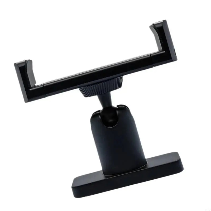 No-Tool Phone Holder with Knurled Adjustment Collar, Rectangular Base and Portrait-to-Landscape Positioning for K1KF Quake