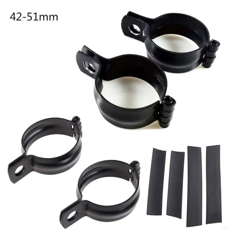H8WE Motorcycle Light Mount Bracket Fork Clamp All Purpose Accessories Fit for Spotlight Turn Light Parts Quake
