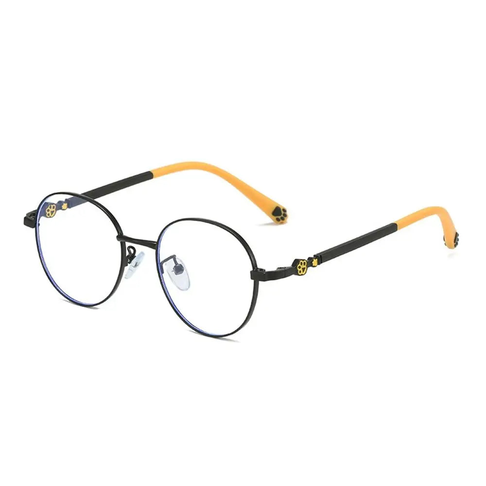 Blue Light Blocking Glasses for Kids Cute Cat Paw Pattern Optical Eyewear Children Boys Girls Anti Blue Rays Computer Goggles Quake 2