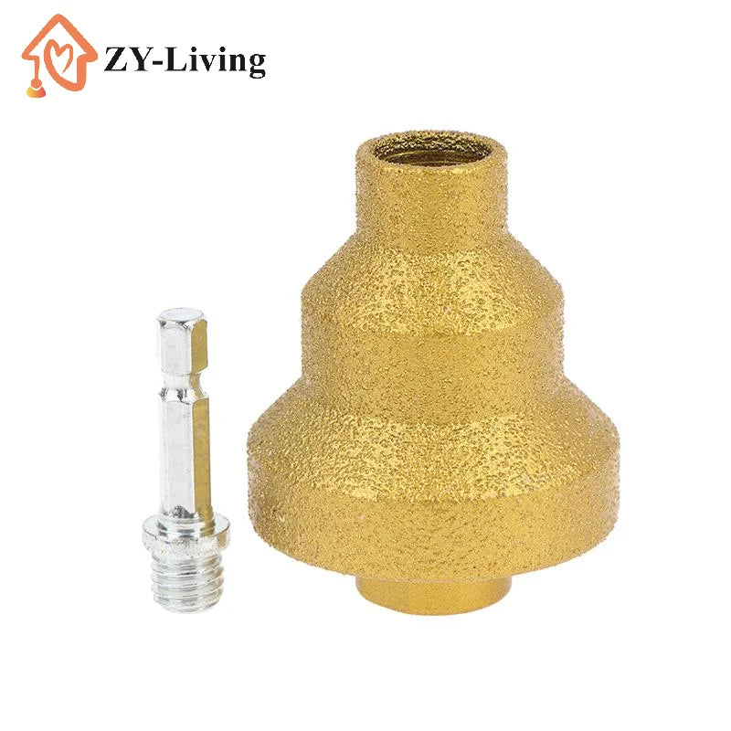 Diamond Brazed Step Hole Reamer Sharp Hard Edge Multifunctional Hole Opener For Angle Grinder Tile Marble Granite Drill Quake