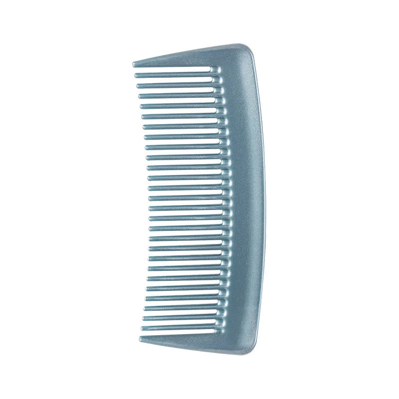 Small Wide Tooth Hair Relief Comb, Portable,portable, Smooth Hair, Handless Comb, Massage Oil Head, Back Head Quake Blue