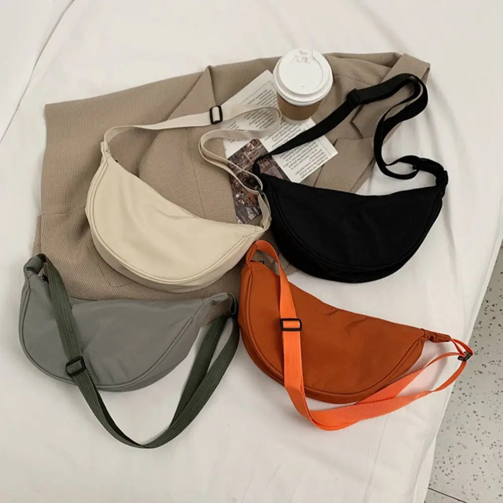 Fashion Casual Hobos Portable Underarm Bag Shoulder Bags Cross Body Bag Chest Bag Quake