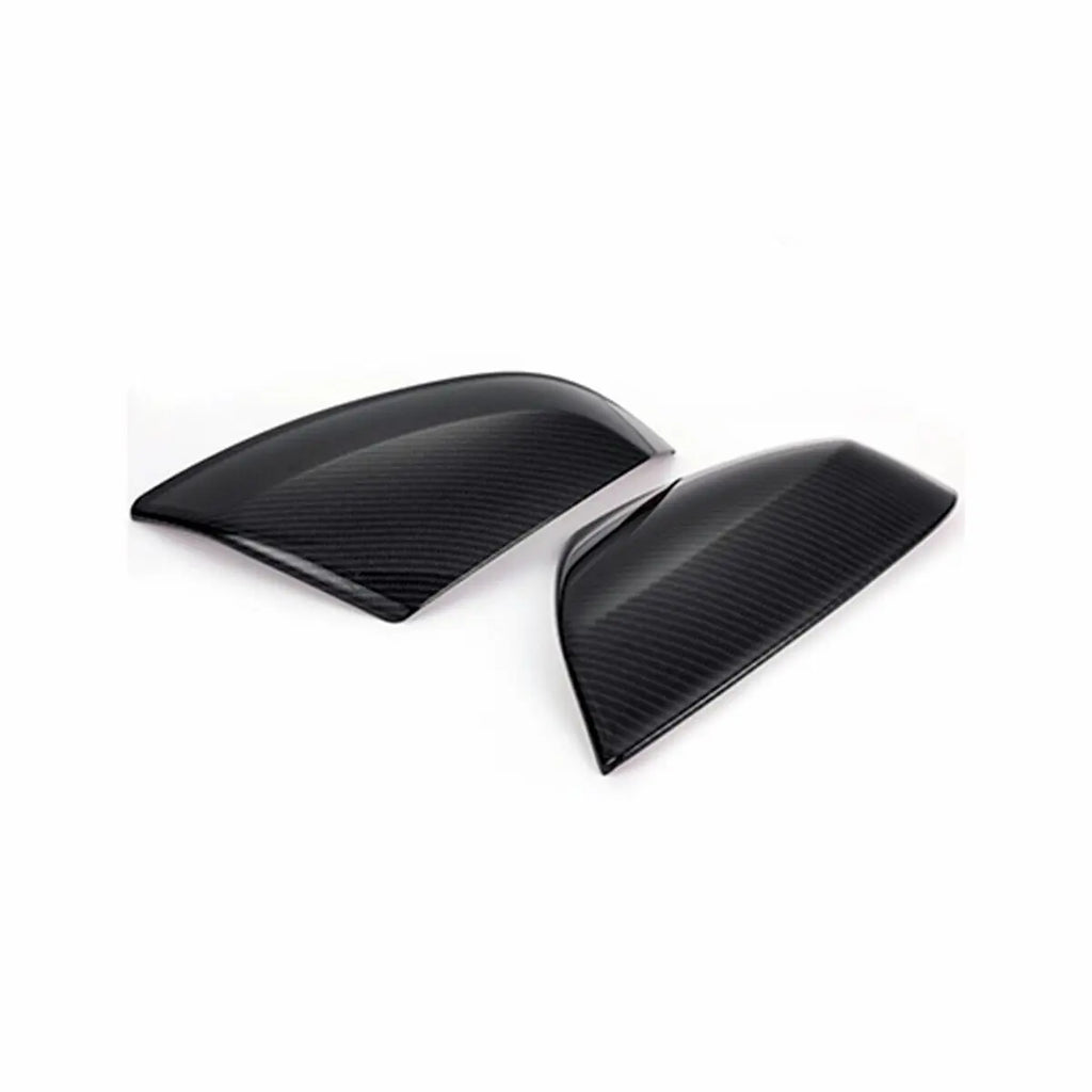 For Audi Q7 2016-2021 Q5 2019-2021 Car Rearview Replacement Side Mirror Cover Sticker Wing Cap Exterior Case Trim Carbon Silver Quake