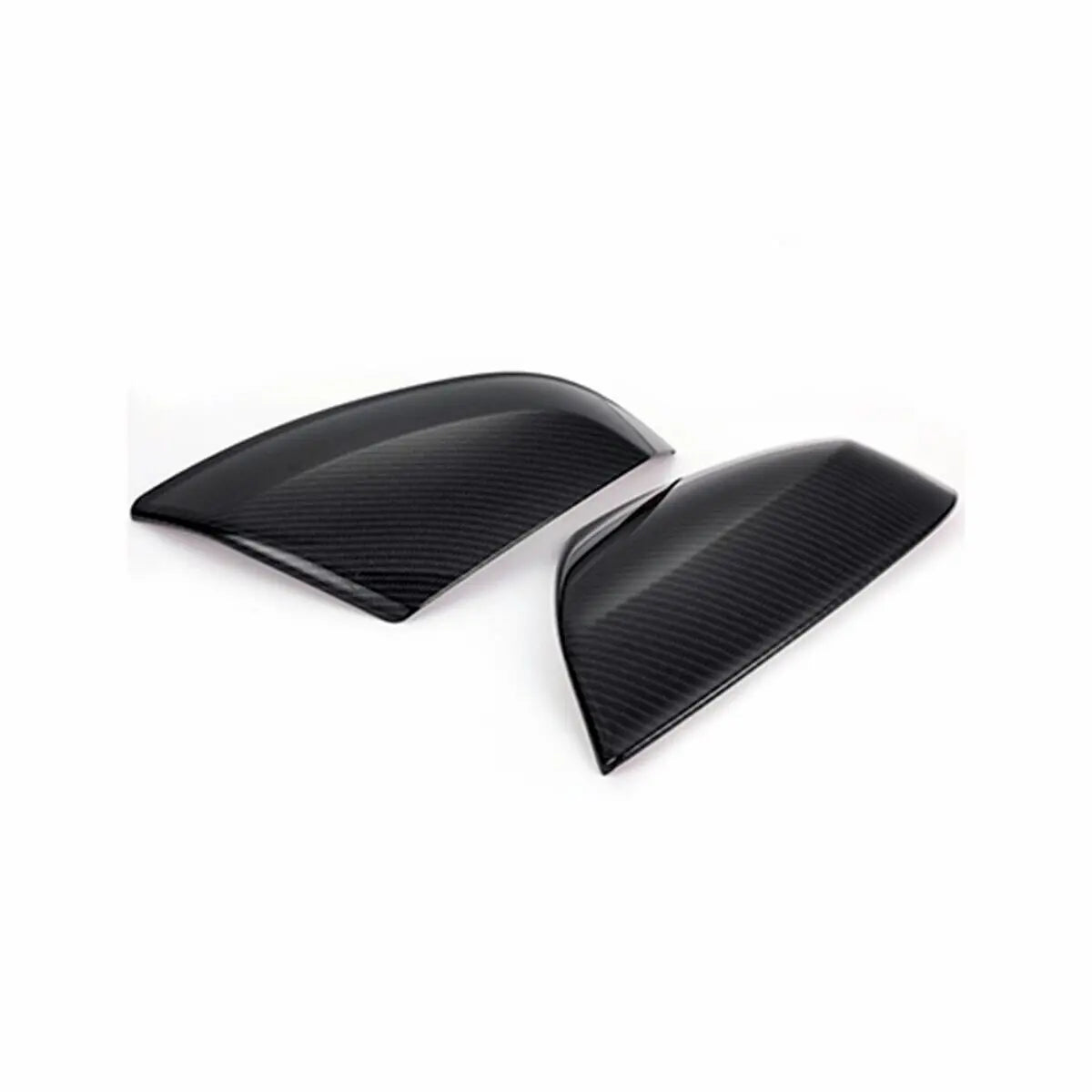 For Audi Q7 2016-2021 Q5 2019-2021 Car Rearview Replacement Side Mirror Cover Sticker Wing Cap Exterior Case Trim Carbon Silver Quake