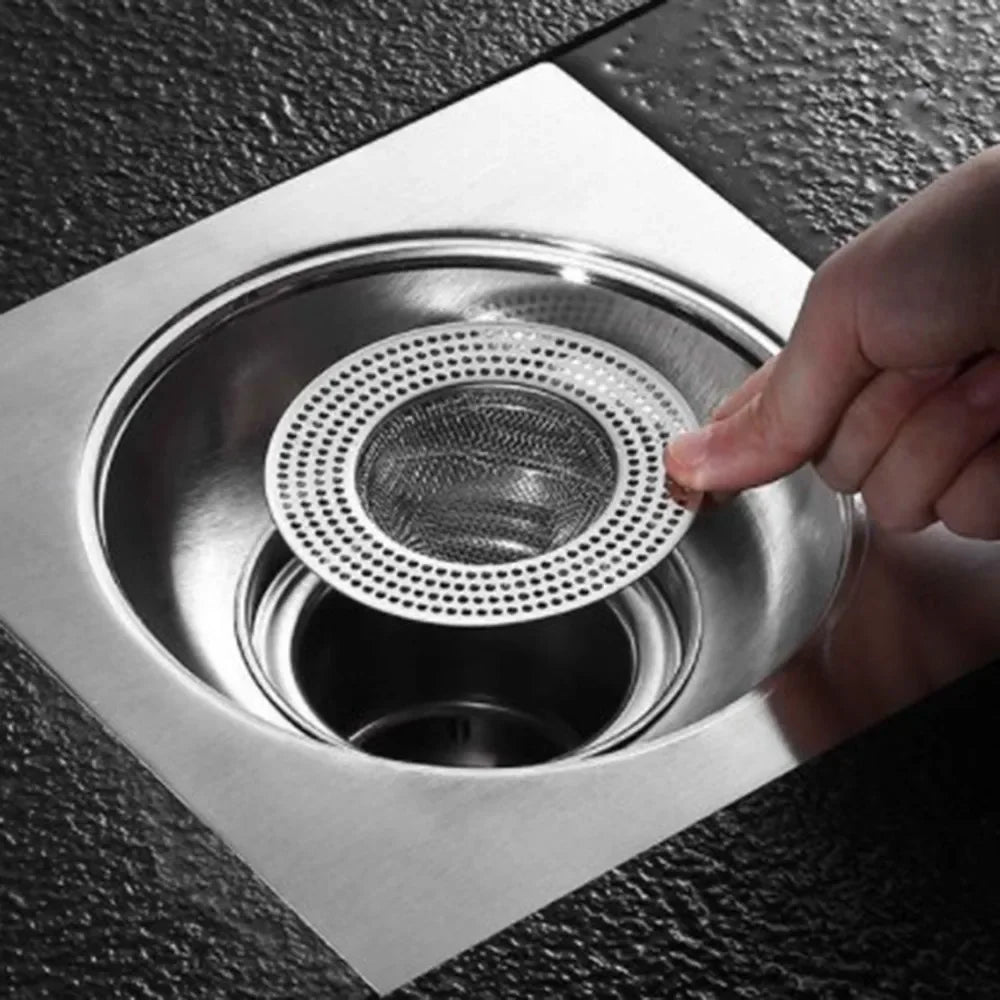 Water Sink Filters Sink Mesh Strainer Kitchen Tool Stainless Steel Bathroom Floor Drains Cover Shower Hair Catche Stopper Tools Quake