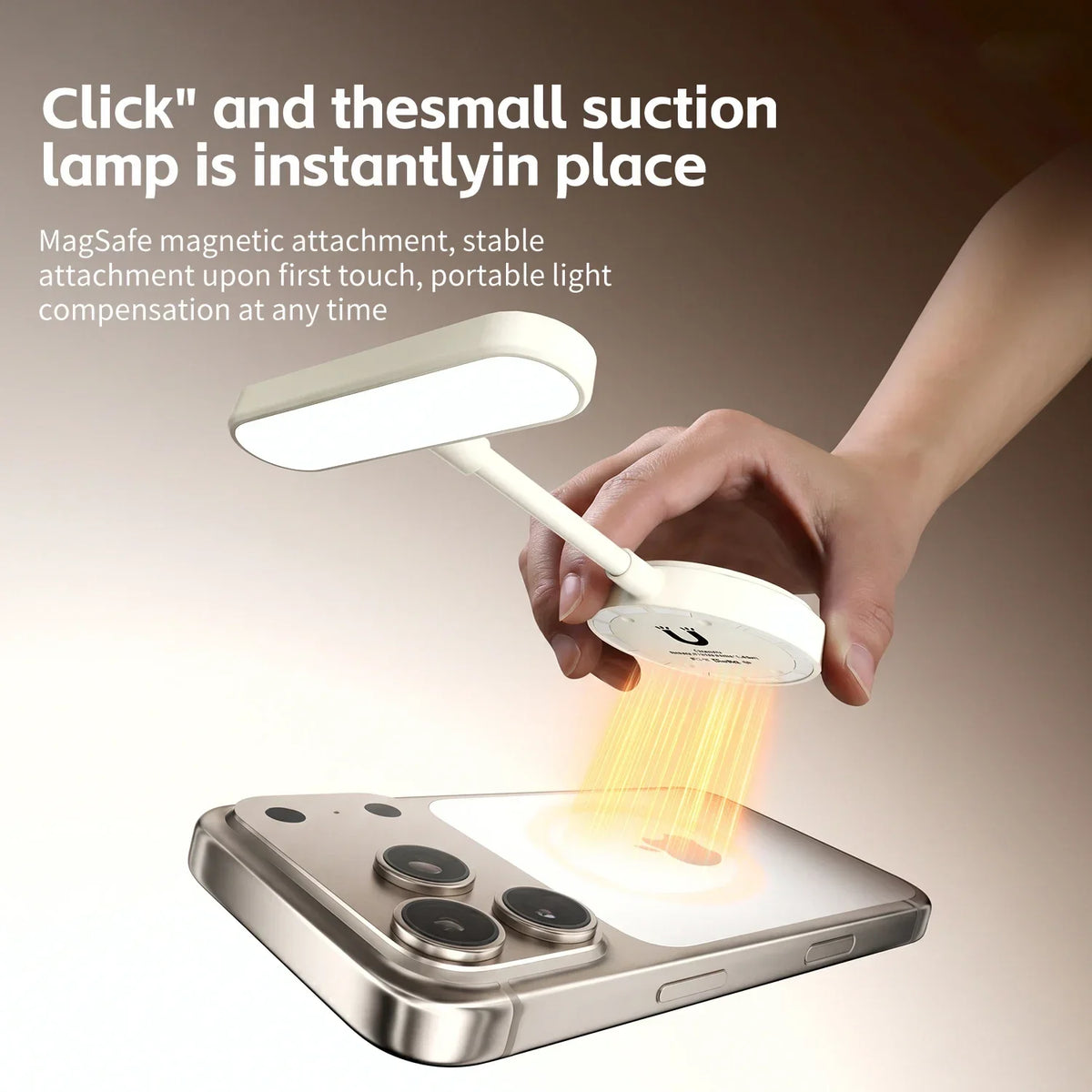 Magnetic Gooseneck Fill Light Portable Phone Selfie Beauty Lamp Eye Caring Reading Light Adjustable Magnetic Holder Stand Tools Quake