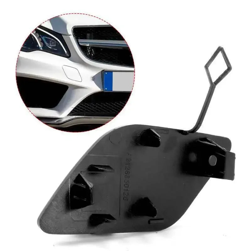 For Mercedes Benz E-Class W212 E300 E350 E400 E550 2010-2013 2128850126 A2128850126 Front Bumper Tow Hook Cap Towing Eye Cover Quake