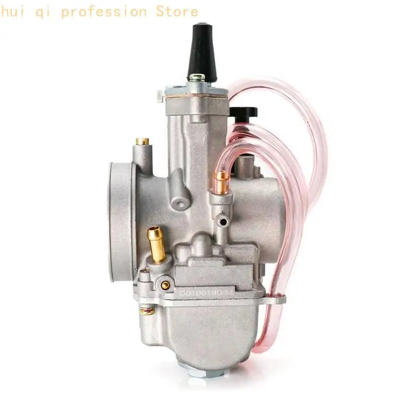 Upgraded Motorcycle Carburetor 21-34mm Motorcycle Modification for Motorbike H8WE Quake