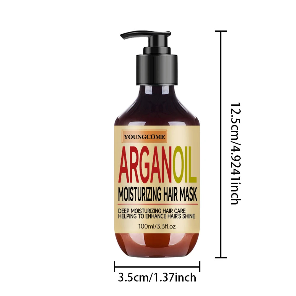100ML Morocco curl styling cream, professional hair care facial mask,Revitalizes hair's beauty,suitable for all hair qualities Quake 100ML