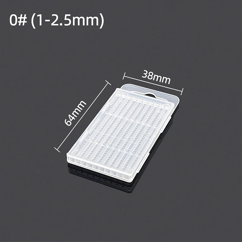 1PCS Transparent 5/10 Hole Plastic Drill Bit Storage Box Empty Tool Organizer for Woodworking Drill Quake A1