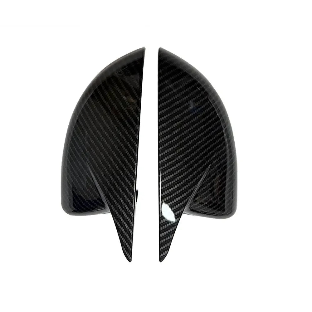 For Kia Carnival Sedona KA4 2020-2024 Car Sticker Rearview Side Mirror Cover Wing Cap Exterior Door Rear View Case Trim Carbon Quake