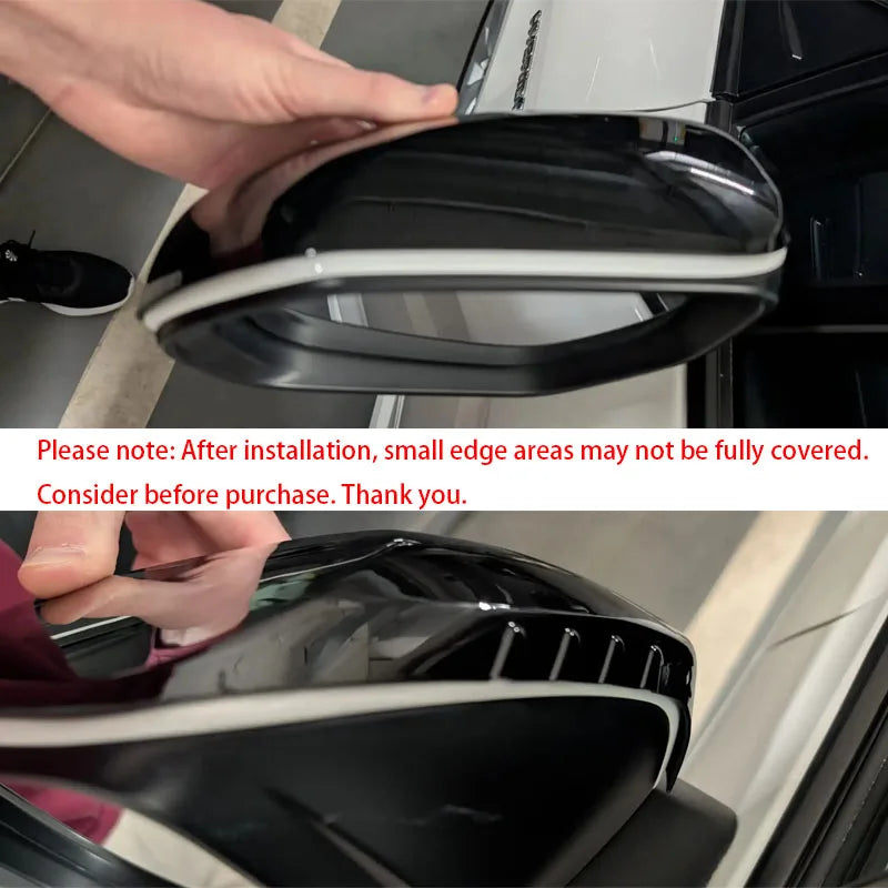 For Toyota Corolla 2019 2020 2021 2022 Car Rearview Side Mirror Cover Wing Cap Exterior Door Rear View Case Trim Carbon Fiber Quake