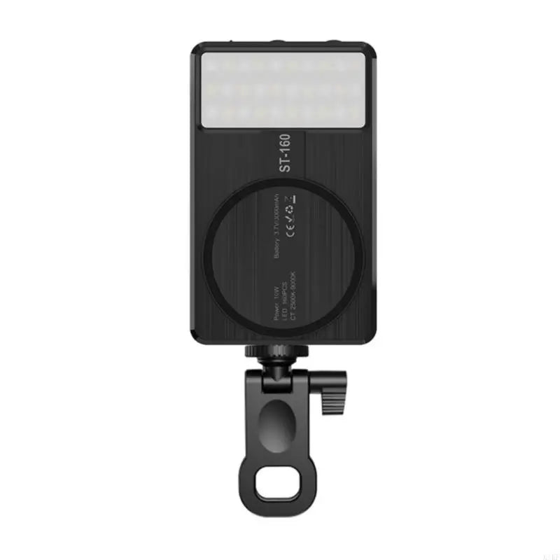 Multiple Corner Phone Camera Light 1/4" Screw Mount 180° Turn Modifiable Light For Content Creation K1KF Quake Black China Mainland