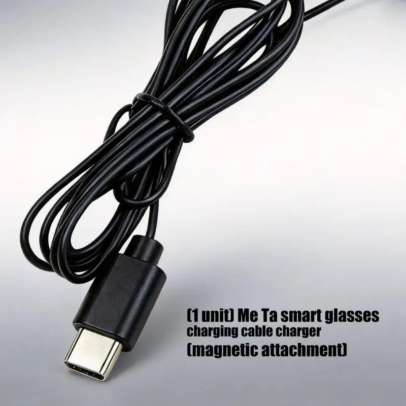 Charging Cable for Intelligent Glasses with Type C Interfaces Fast Chargers 1.2M/47.24in Length Efficient Design K1KF Quake
