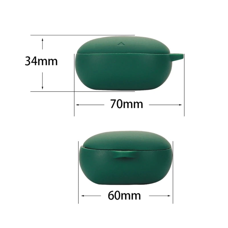 Headset Shockproof-Housing Skin-friendly Cover for Soundcore Liberty 4 Washable Shells Protect Non-slip Impact-resistant K1KF Quake