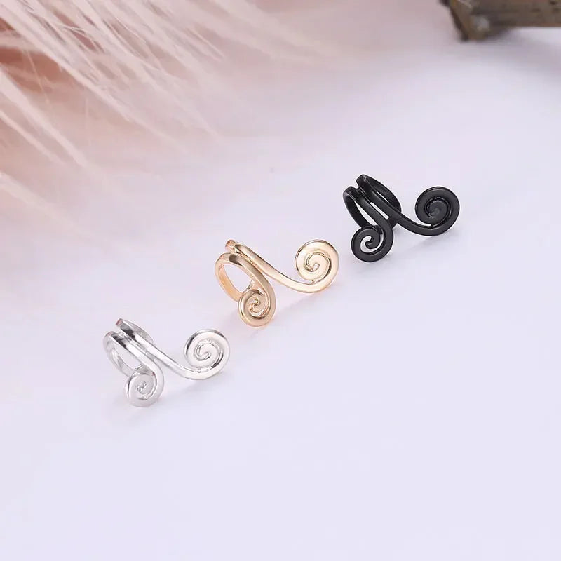 Healthcare Weight Loss Non Piercing Earrings Acupressure Slimming Earrings Slimming Healthy Stimulating Acupoints Gallstone Clip Quake