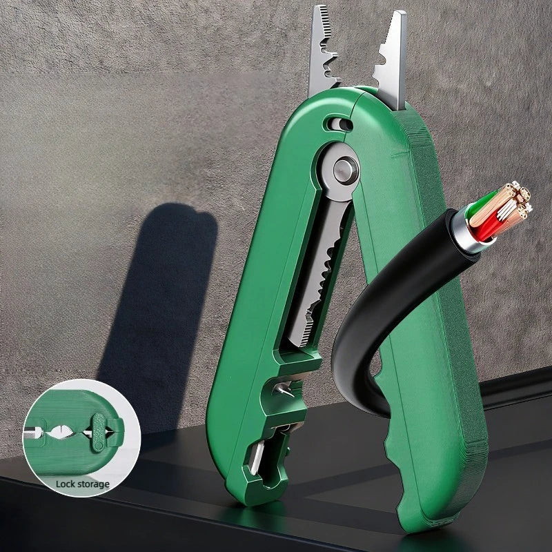 1pcs Mini Multi Function Wire Stripper Pliers Cable Cutter Tool for Electrician Repair Convenient Hand Tools Quake