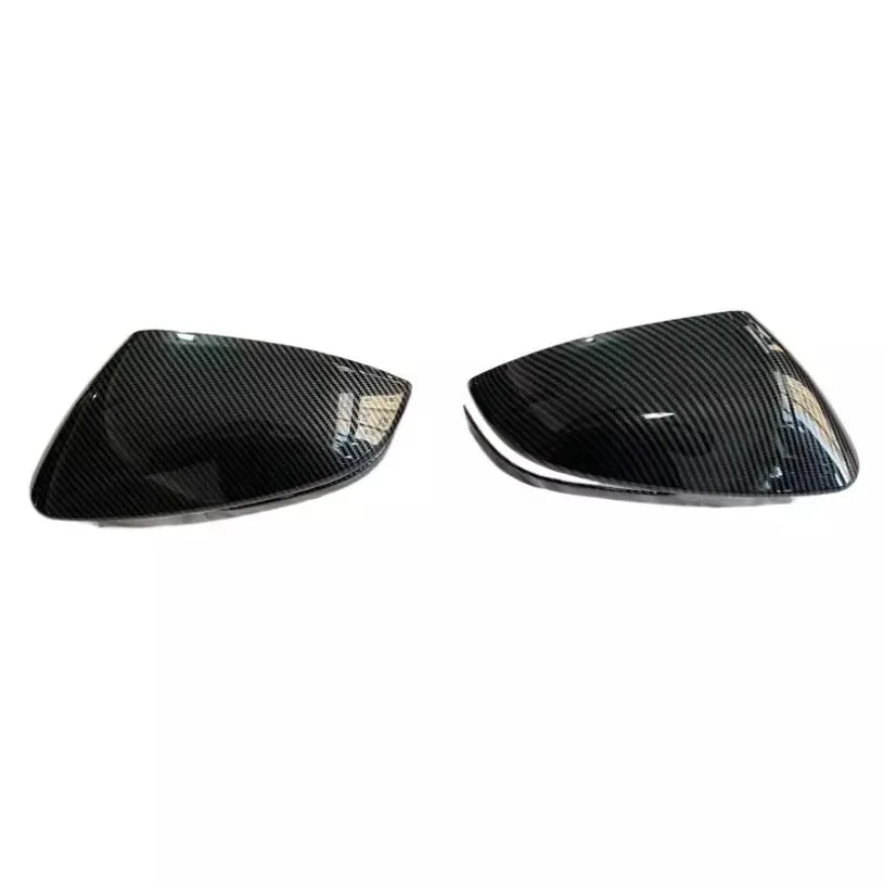For Toyota Crown 2023-2025 Car Sticker Rearview Side Mirror Cover Wing Cap Exterior Door Rear View Case Trim Carbon Fiber Look Quake Carbon
