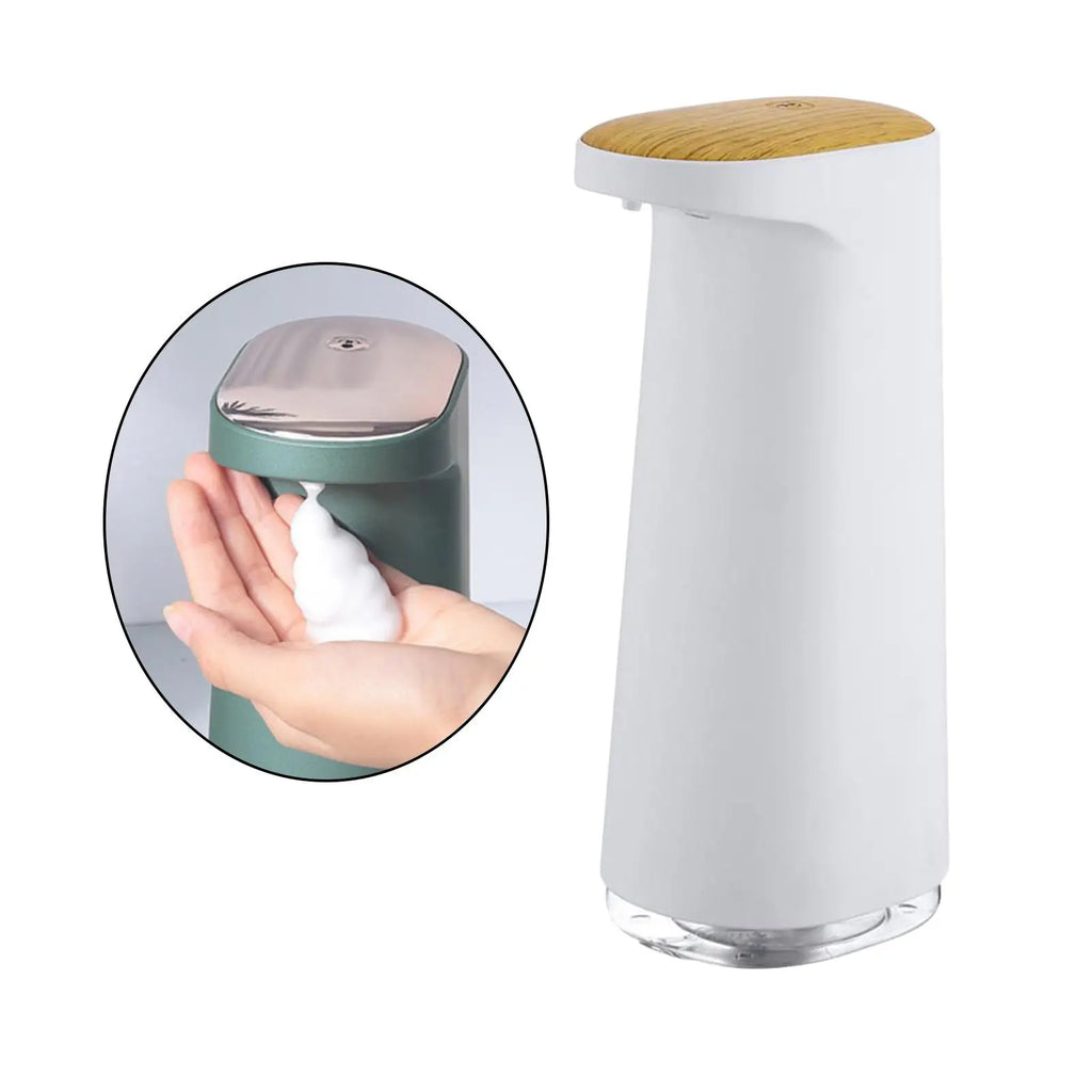 Infrared Sensor Hand Soap Dispenser for Child Kids Easy Operation ,No Mess When Quake White