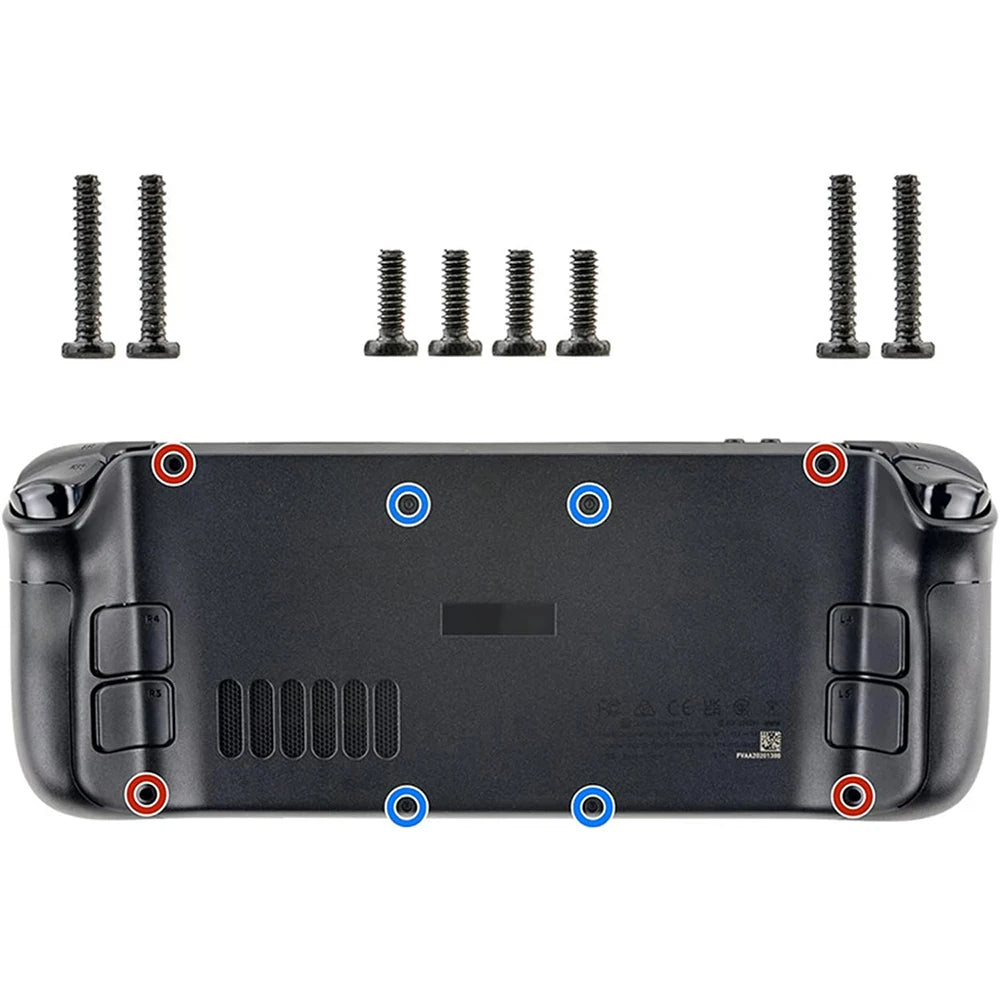 Steam Deck Metal Screw Kit by 17pcs/set Repair Parts and Driver Quake