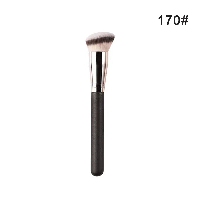 Makeup Brushes Foundation Concealer Angled Seamless Cover Synthetic Dark Circle Liquid Cream Cosmetics Contour Brush Beauty Tool Quake 170