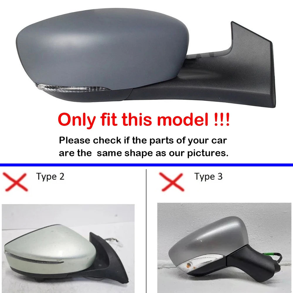 For Renault Zoe 2019-2024 Clio Captur Car Sticker Rearview Side Mirror Cover Wing Cap Exterior Case Trim Accessories Decoration Quake