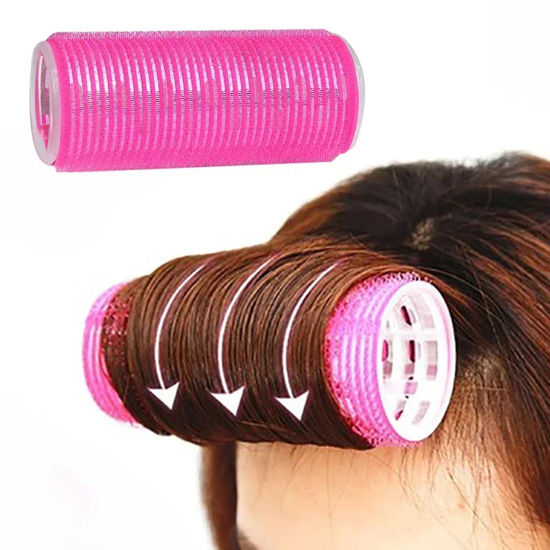 2.5/3/4/5cm Self-Adhesive Hair Rollers Home Use DIY Magic Hairdressing Roller Curler Hair Women Girls Hair Beauty Styling Tools Quake